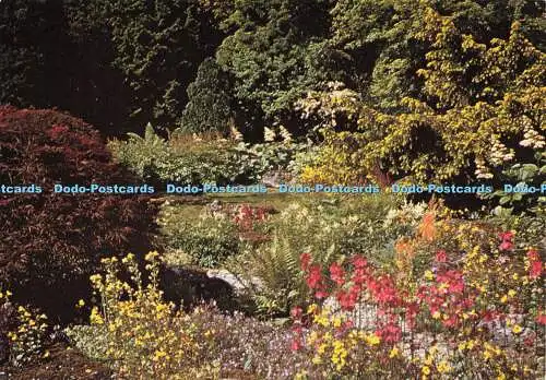 D151240 Cumbria. Der Steingarten von Schloss Sizergh in der Nähe von Kendal. Colin Richardson