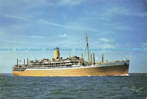 D148123 S.S. Orion. P. und O. Orientlinien. J. Arthur Dixon. Beken