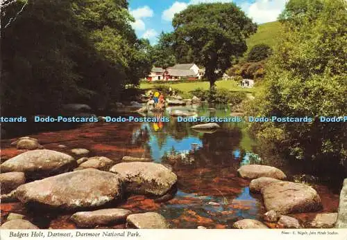 D150247 Dartmeet. Badgers Holt. Dartmoor Nationalpark. John Hinde. E. Nagele