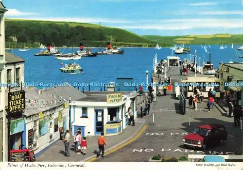 D150248 Cornwall. Prince of Wales Pier. Falmouth. John Hinde. H. Gossler. 1979