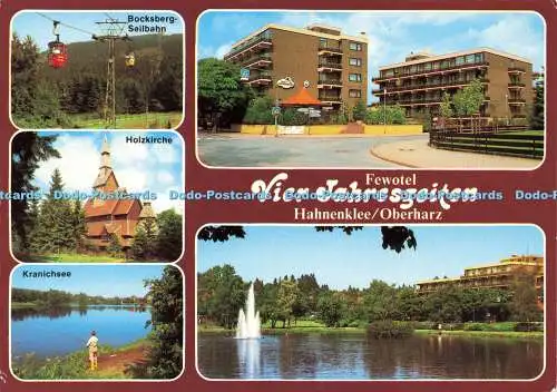 D151343 Fehotel Vier Jahreszeiten. Hahnenklee Oberharz. Holzkirche. Wolfg. Hans