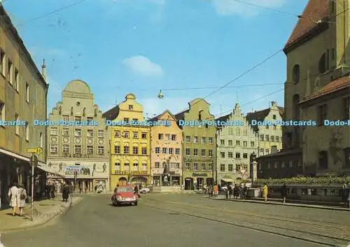 D148207 Augsburg. Blick auf die Maximilianstraße