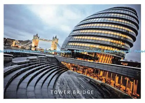 D153662 Tower Bridge. Daraotsu. London A. Z. Postkarte