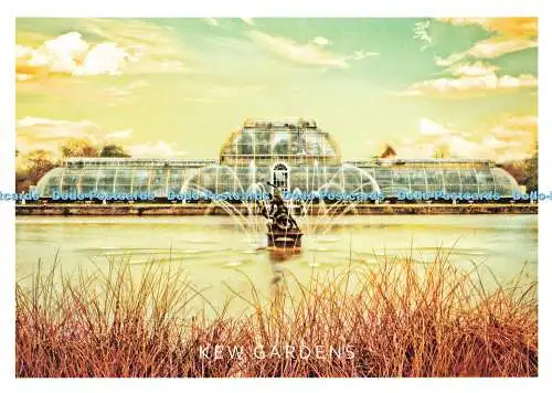 D153664 Kew Gardens. Daraotsu. London A. Z. Postkarte