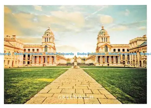 D153669 Greenwich. Daraotsu. London A. Z. Postkarte