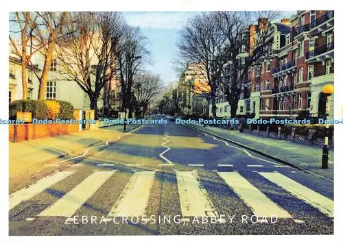 D151400 Abbey Road. Zebrakreuzung. Daraotsu. London A. Z Postkarte