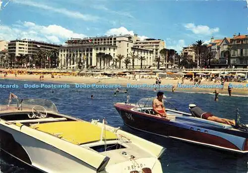 D151464 Reflets de la Cote D Azur. Cannes. Les Plages. La Cigogne. Hachette. 196