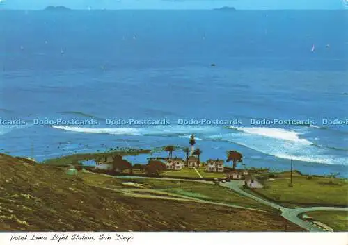 D151495 San Diego. Point Loma Lichtstation. Western Pub. und Nov. Curteichcolor
