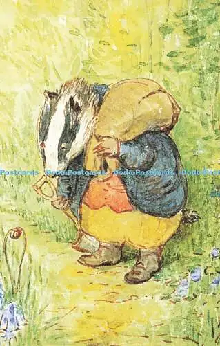 D151526 Aus der Geschichte von Herrn Tod. Die Welt von Peter Rabbit. Frederick Warne