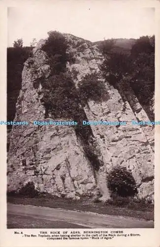 R714430 The Rock of Ages. Burrington Combe. H.J. Serie. Nr. A