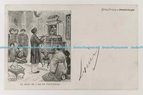 R713998 Le Jour de L An en Indo Chine. Journal des Voyages