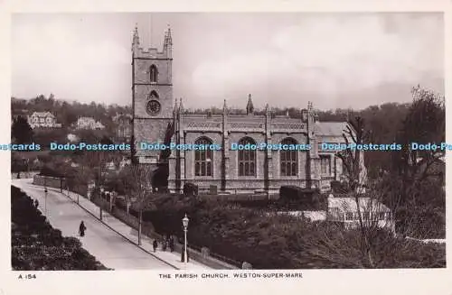 R714062 Weston Super Mare. Die Pfarrkirche. H.J. Serie