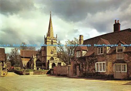 D000255 Lacock Church und King Johns Hunting Lodge. The National Trust. Richter