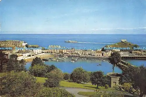 D000295 Lantern Hill and the Harbour. Ilfracombe. Devon. Dixon. 1961