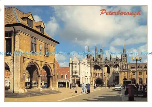 D000399 Peterborough. Cambridgeshire. Gildensaal und Domplatz. Richter