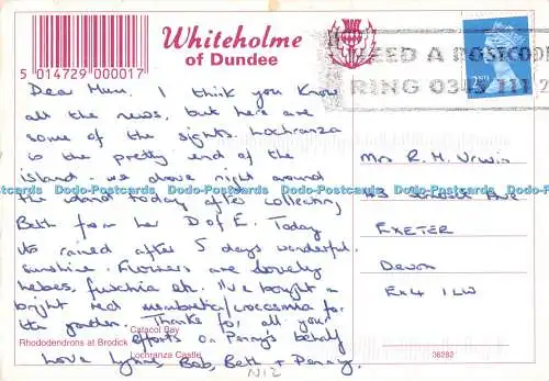 D000494 The Isle of Arran. Whiteholme of Dundee. Multi View