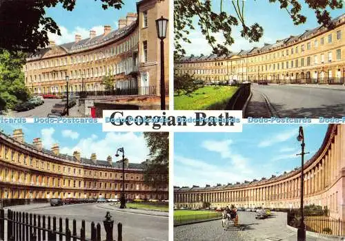 D001428 Georgian Bath. Somerset Place. Lansdown Crescent. Zirkus. Royal Crescent