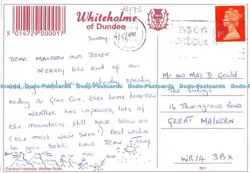 D000709 Hafen von Gairloch. Wester Ross. Whiteholme of Dundee. 1993