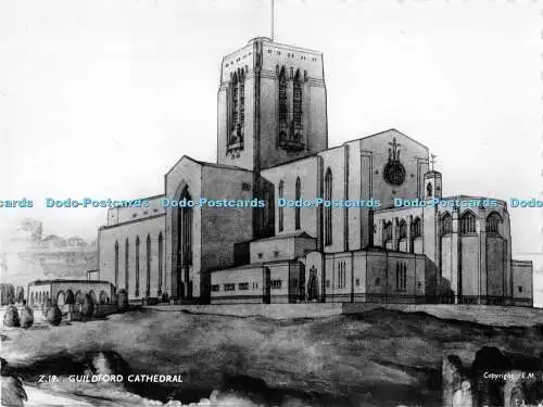 D001574 Guildford Cathedral. Friths Serie
