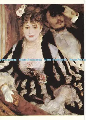D000820 La Loge. Auguste Renoir. London. Courtauld Institute Galerien. Die Medi