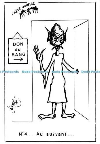 D001125. Nr 4. Au suivant. M. Le Bris. 1988. Limitierte Auflage von 100