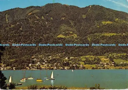 D005370 Blick uber den Ossiacher See. Franz Schilcher