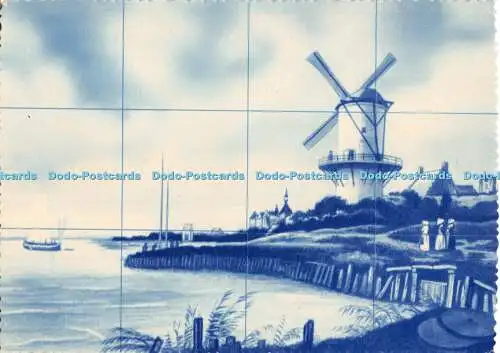 D004164 J. van Ruysdael. Die Mühle bei Wijk bij Duurstede