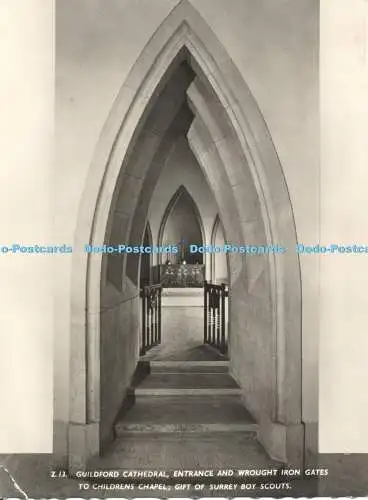 D002544 Guilford Cathedral. Kinderkapelle. Geschenk der Pfadfinder aus Surrey. Friths S