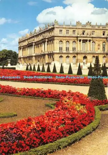 D007362 Versailles. Das Schloss. Die Blumenbeete. Süden. Lys