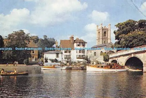D007527 Brücke. Kirche. Henley. Oxfordshire. Fluss. Dixon. N TV1293