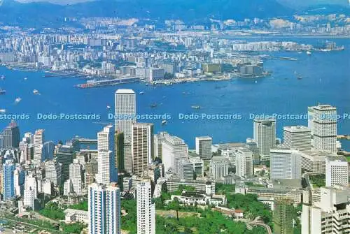 D002808 Hong Kong Island. Hafen. Halbinsel Kowloon. Hanes