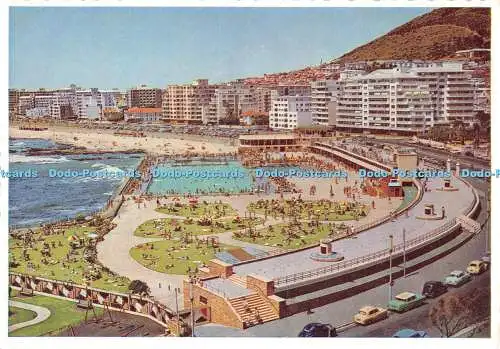 D006052 Sea Point. Der Pavillon. Bäder. Flatland. Südafrika. Protea Farbe