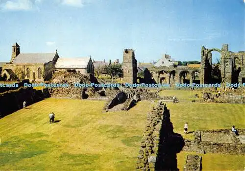 D007965 Lindisfarnepriory. Holy Island. Northumberland. 1975. DGR. N 2636