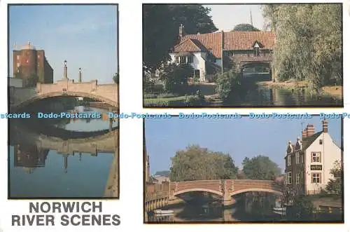 D006433 Norwich River Scenes. Ace Karten. Multi View