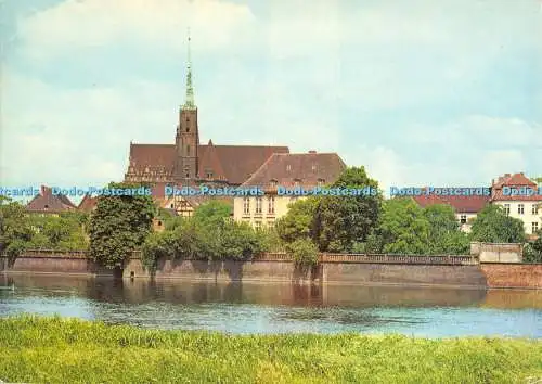 D009748 Breslau. Polen. Kirche. Swietego Krzyza. K Jablonskiego. Ruch