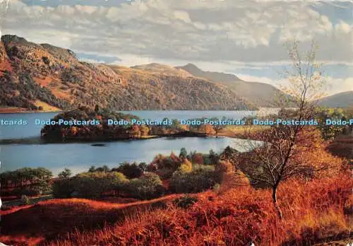 D005095 Loch Lomond und Ben Lomond. Schottische Bildserie. 1959