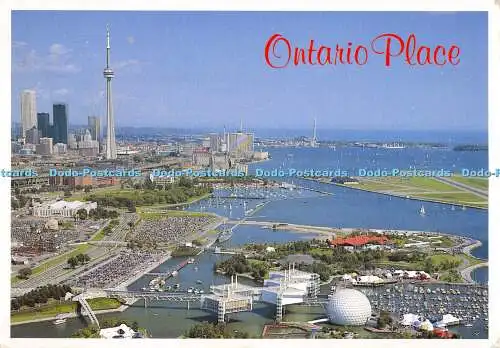D009765 Torofiffg. Ontario. Kanada. Platz. Cn Tower. Skyline. Ramon Stringer. Le