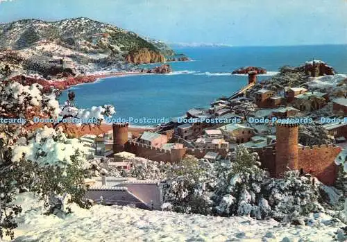 D009889 Tossa. Costa Bravo. Schnee. M Fabregas. Spanien. 50