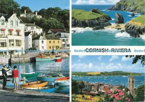 D007081 Cornish Riviera. Mehrfachansicht. John Hinde. Nr 2DC332. 1973