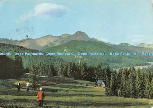 D007267 Tatry Zachodnie. Widok z Cyrhli Toporowej na Giewont. K. Kaczynskiego. R