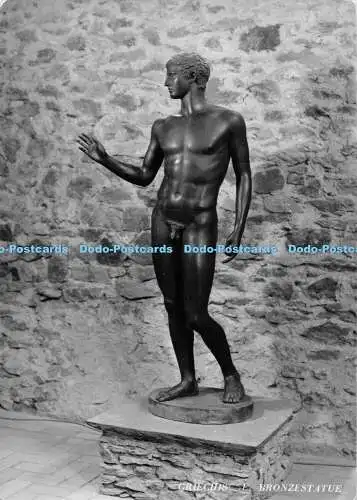 D010569 Griechische Bronzestatue. G. Khevenhuller