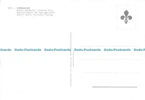 D010623 Versailles. Apolls Becken. Brunnen spielen. d Art