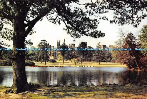 D010676 Alton Towers. Staffordshire. Der Bootssee. J. Arthur Dixon. 1970