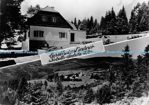 D010697 Gasthaus Lindner Soboth Seehöhe 1070 m. Max Deix. RP. 1967