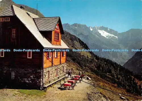 D010703 Gasthaus Hochalmblick 1926 m. bei der Mittelstation der Ankogelbahn gege