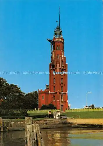 D011024 Bremerhaven. Alter Leuchtturm. 1985