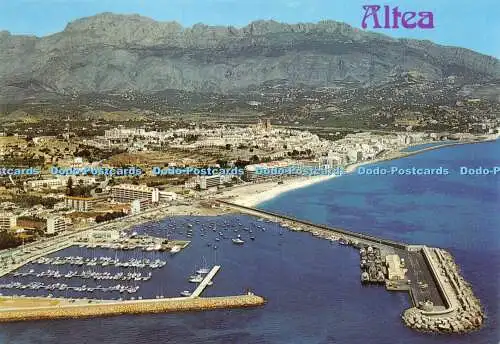 D011201 Altea. Alicante. Vista Aerea del Puerto. Nr 12