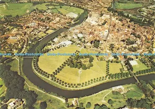 D012354 Eine Luftaufnahme des zentralen Postzustellgebiets. Beric Tempest