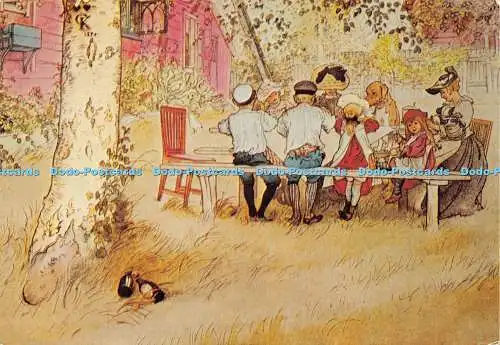 D012383 Carl Larsson. Unter den Stora Bjorken. 1976