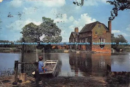 D012580 Fladbury Ferry. Worcestershire. J. Arthur Dixon